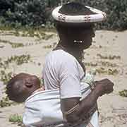 Mpondo woman and child
